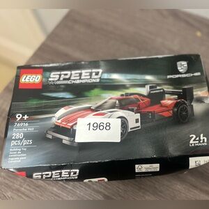 Lego Speed Champions Porsche 963 - Red and White
